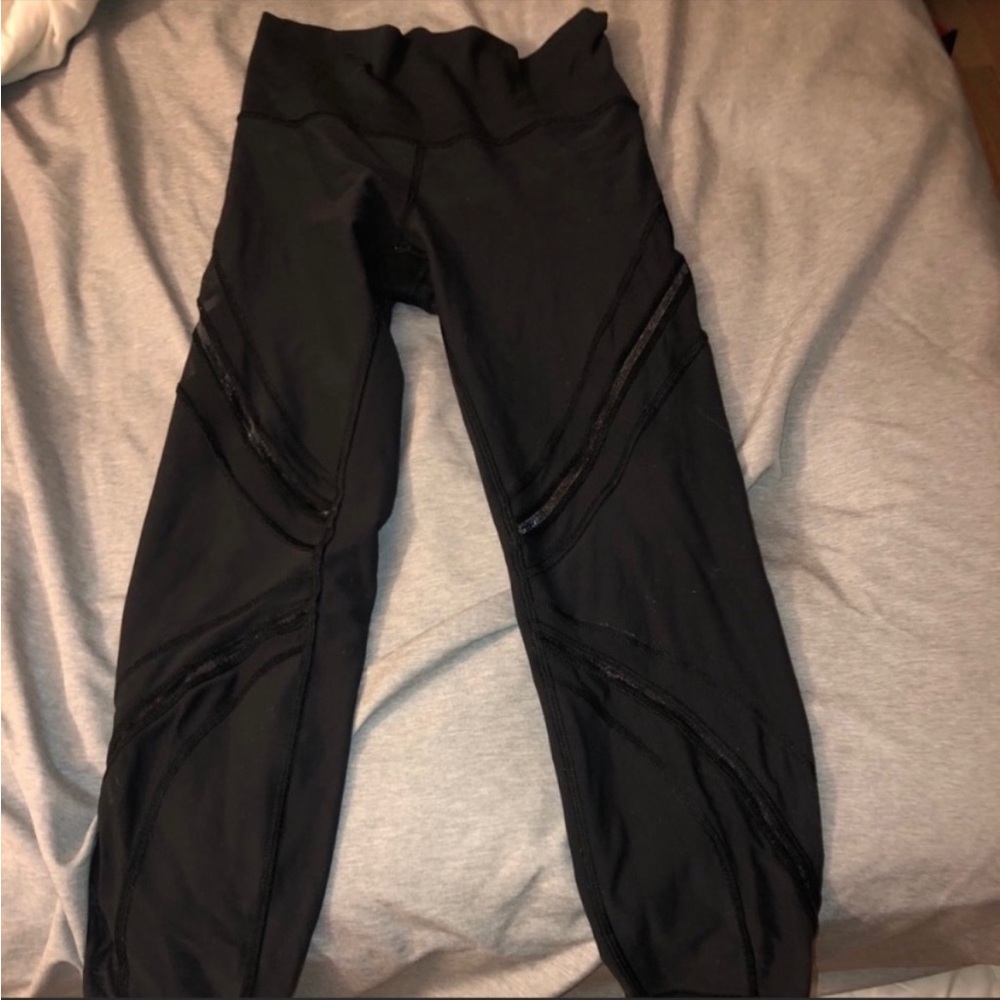 Lululemon pants with mesh